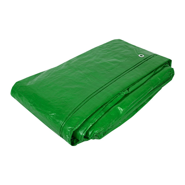 LP-612V Lona de polietileno 6 x 12 m, verde, 110 g/m2, PRETUL