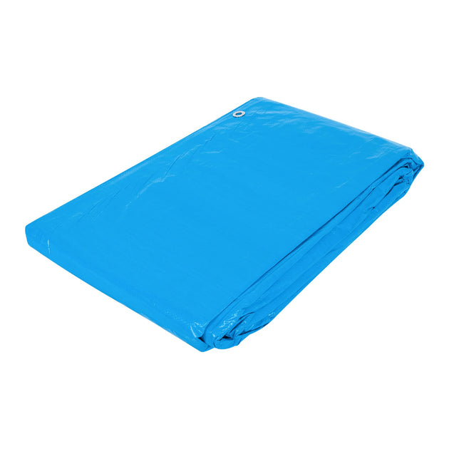 LP-66 Lona de polietileno 6 x 6 m, azul, 110 g/m2, PRETUL