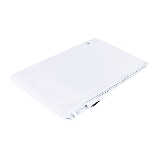 LP-66B Lona de polietileno 6 x 6 m, blanca, 110 g/m2, PRETUL