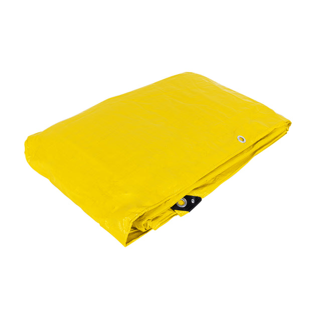 LP-69A Lona de polietileno 6 x 9 m, amarilla, 110 g/m2, PRETUL