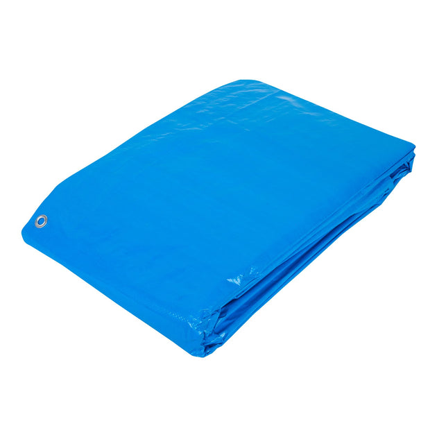 LP-710 Lona de polietileno 7 x 10 m, azul, 110 g/m2, PRETUL