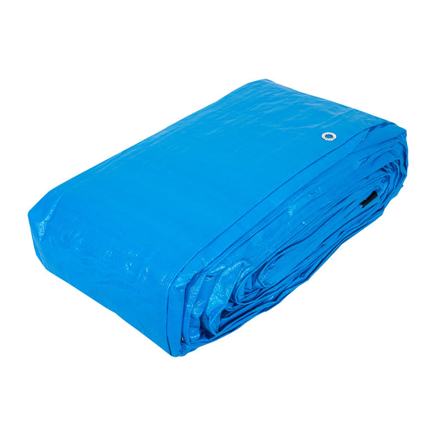 LP-914 Lona de polietileno 9 x 14 m, azul, 110 g/m2, PRETUL