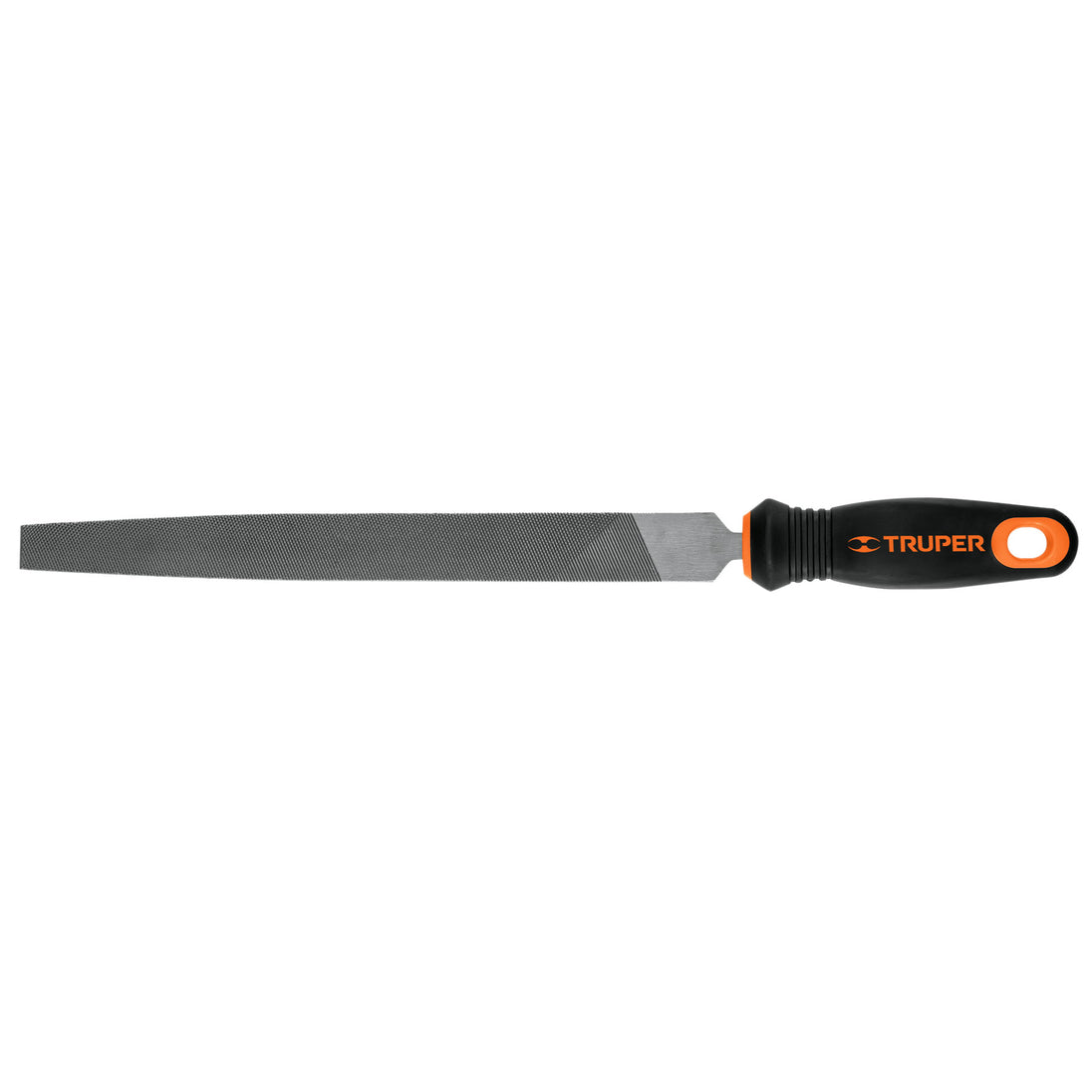 LPB-10T Lima plana bastarda 10" con mango doble inyección, TRUPER