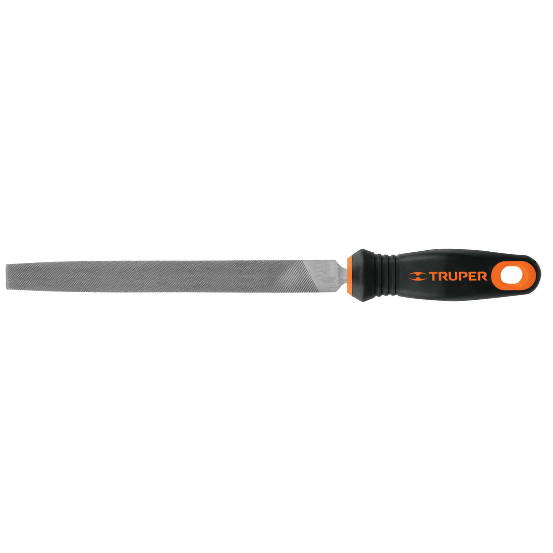 LPB-8T Lima plana bastarda 8" con mango doble inyección, TRUPER