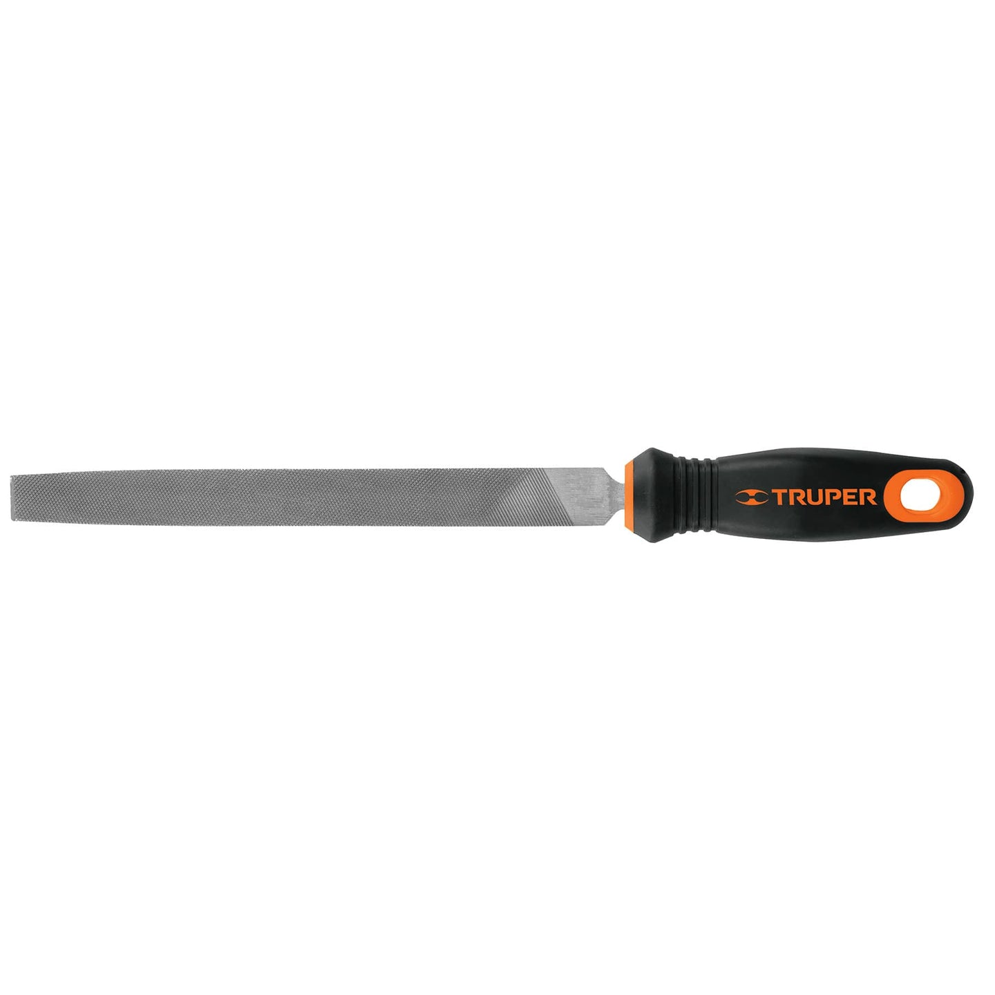 LPB-8T Lima plana bastarda 8" con mango doble inyección, TRUPER