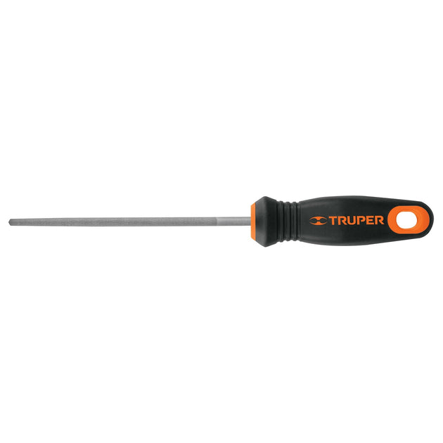 LRM-6T Lima redonda muza 6" con mango doble inyección, TRUPER