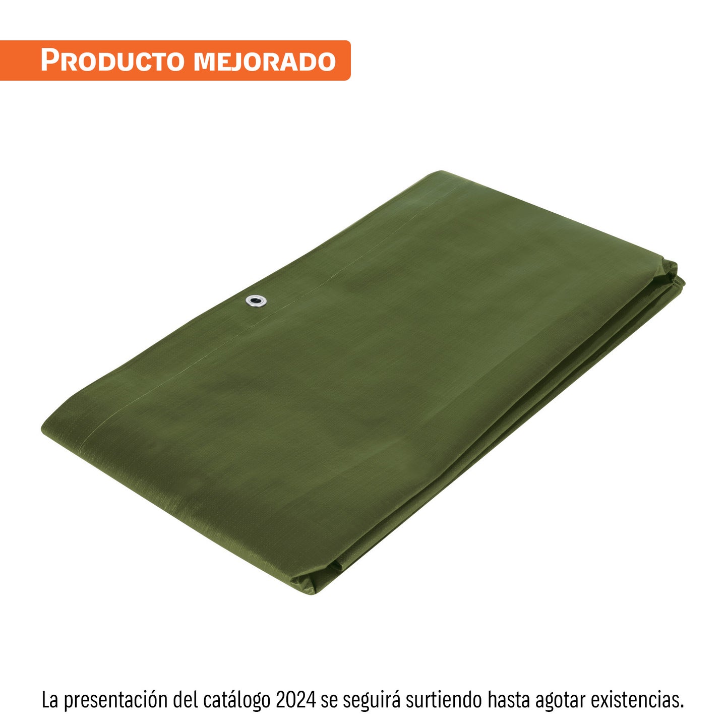 LT-23X Lona uso rudo 2 x 3 m, verde olivo, 240 g/m2, TRUPER EXPERT