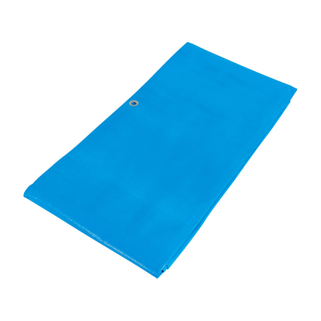 LT-23Z Lona de polietileno reforzada 2x3 m, azul, 180g/m2, TRUPER