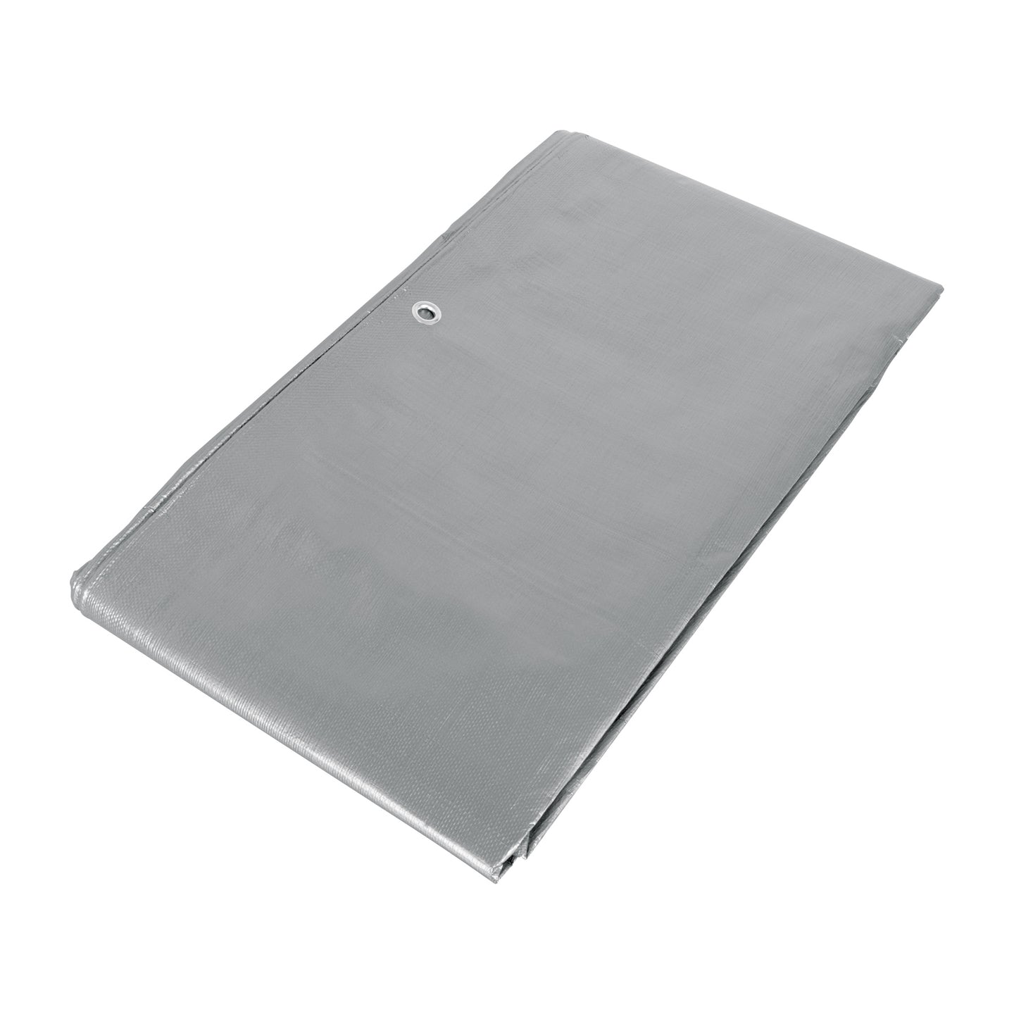 LT-33 Lona de polietileno reforzada 3 x 3 m, gris, 180g/m2, TRUPER