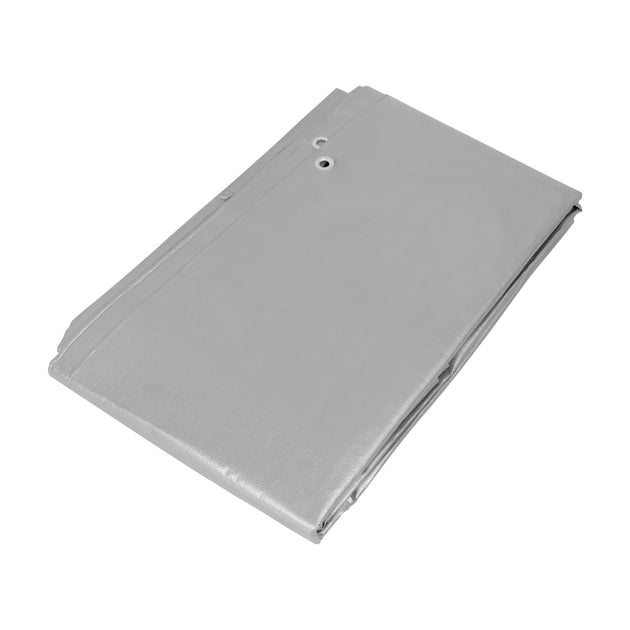 LT-35 Lona de polietileno reforzada 3 x 5 m, gris, 180g/m2, TRUPER