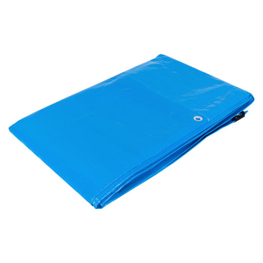 LT-36Z Lona de polietileno reforzada 3 x 6 m, azul, 180g/m2, TRUPER