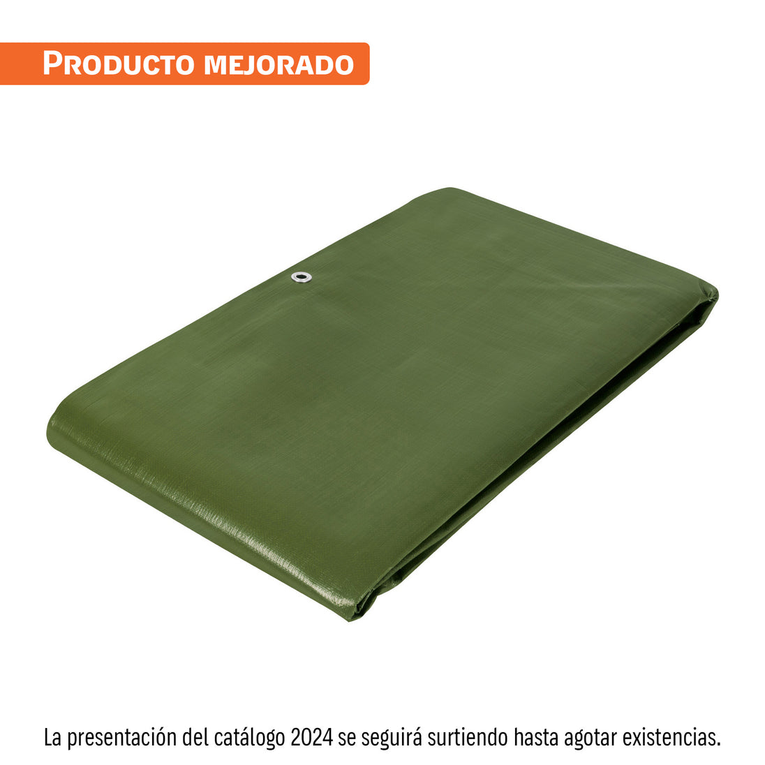 LT-45X Lona uso rudo 4 x 5 m, verde olivo, 240 g/m2, TRUPER EXPERT
