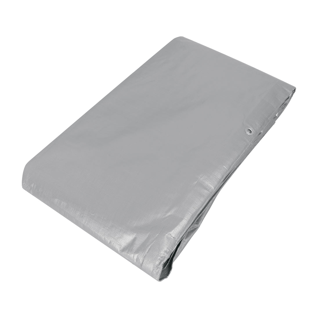 LT-55 Lona de polietileno reforzada 5 x 5 m, gris, 180g/m2, TRUPER