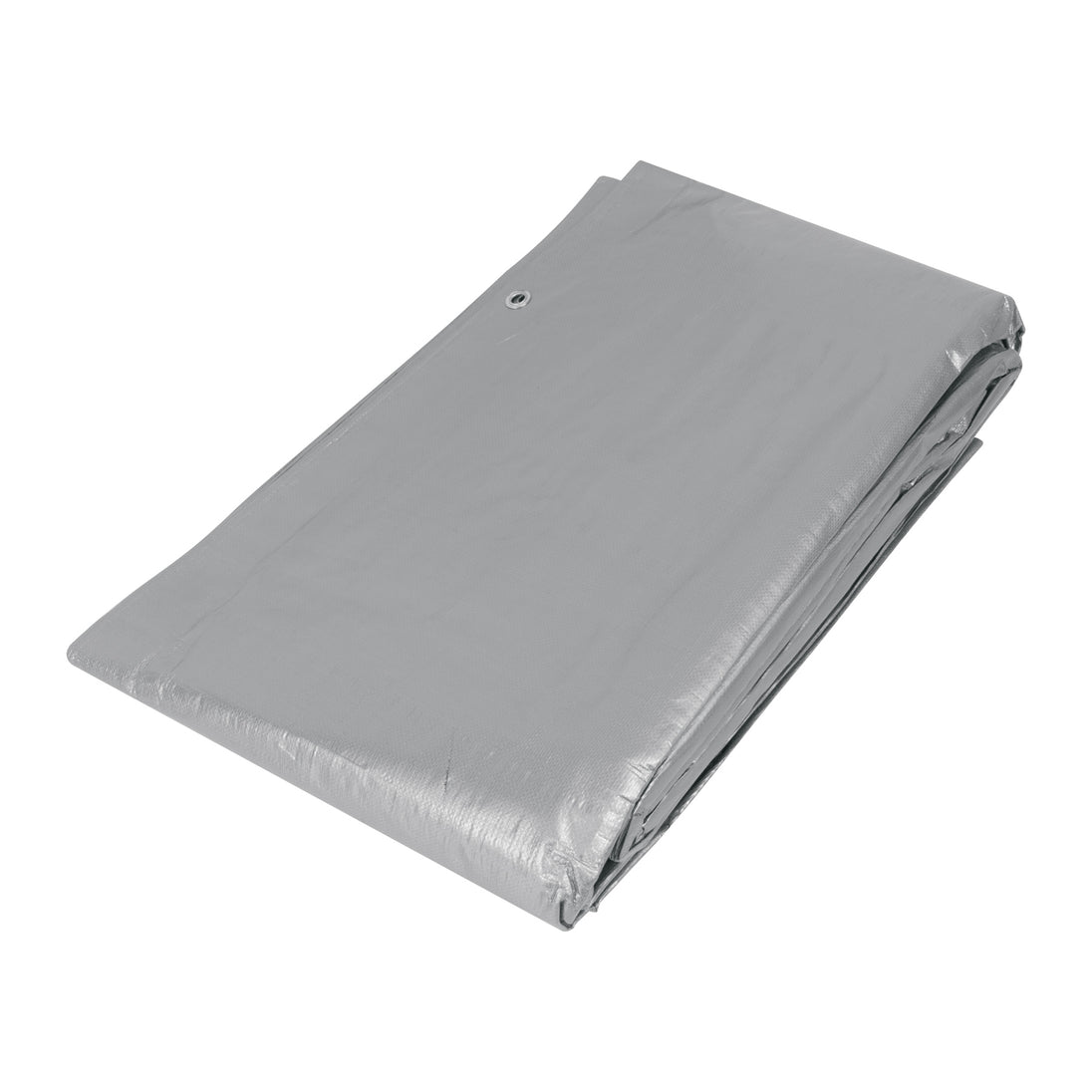 LT-66 Lona de polietileno reforzada 6 x 6 m, gris, 180g/m2, TRUPER