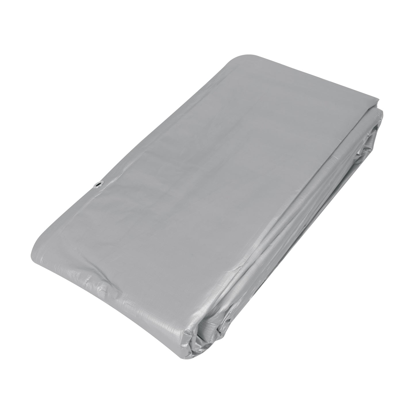 LT-69 Lona de polietileno reforzada 6 x 9 m, gris, 180g/m2, TRUPER