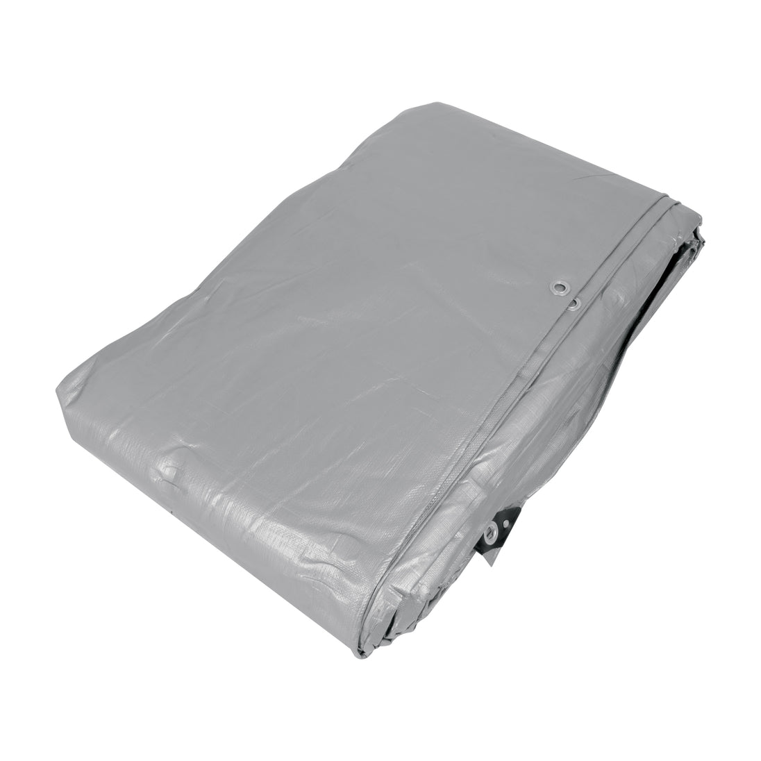 LT-710 Lona de polietileno reforzada 7x10 m, gris, 180g/m2, TRUPER