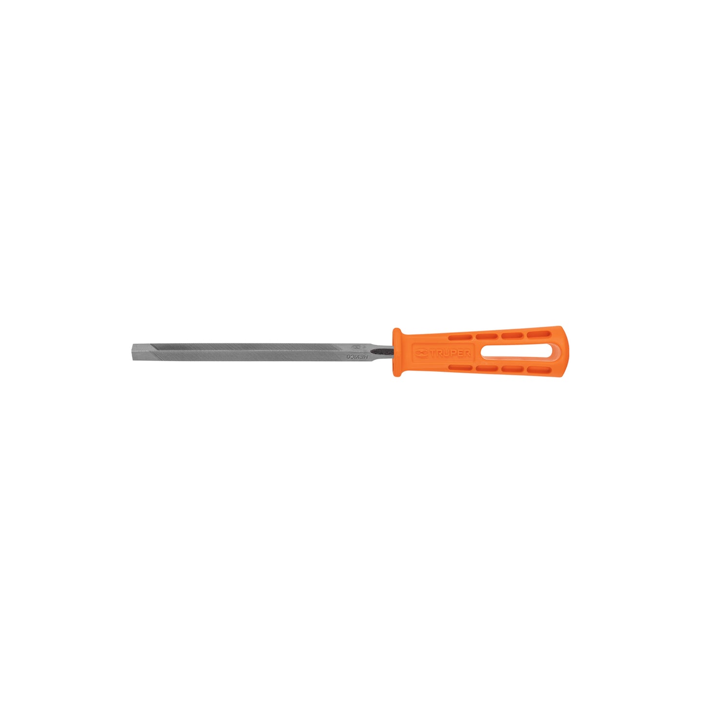 LTR-6M Lima triangular 6" para machete, 34 dpp, con mango, TRUPER