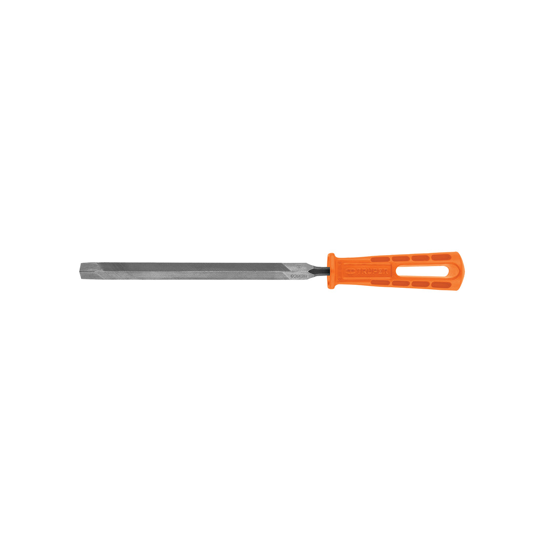 LTR-8M Lima triangular 8" para machete, 36 dpp, con mango, TRUPER