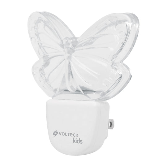 LUZ-09 Luz de noche de LED, mariposa, VOLTECK