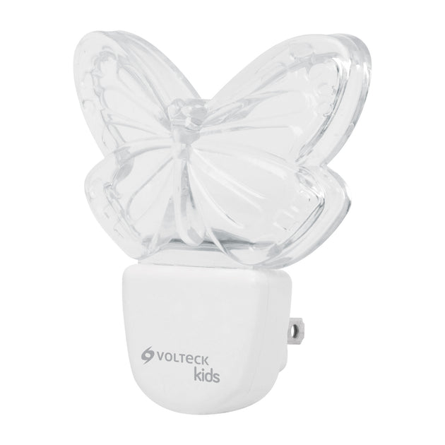 LUZ-09 Luz de noche de LED, mariposa, VOLTECK