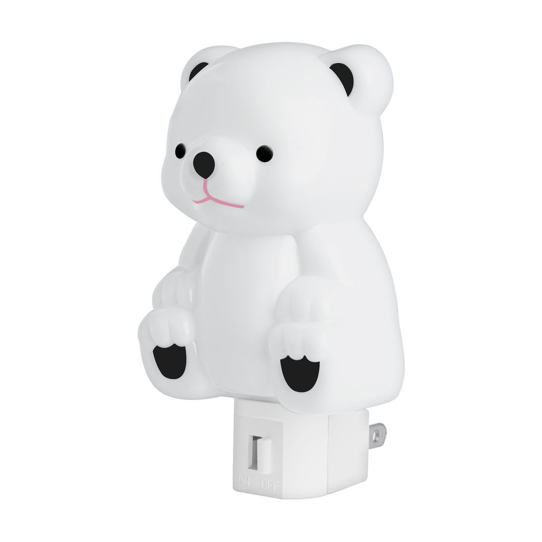 LUZ-14 Luz de noche con lámpara E12, oso, VOLTECK