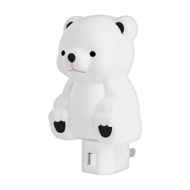 LUZ-14 Luz de noche con lámpara E12, oso, VOLTECK