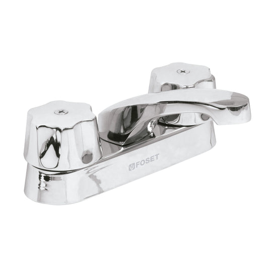 M-048 Mezcladora 4" para lavabo, nariz larga, cartucho cerámico