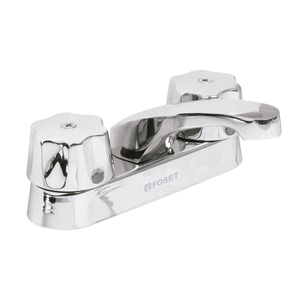 M-048 Mezcladora 4" para lavabo, nariz larga, cartucho cerámico