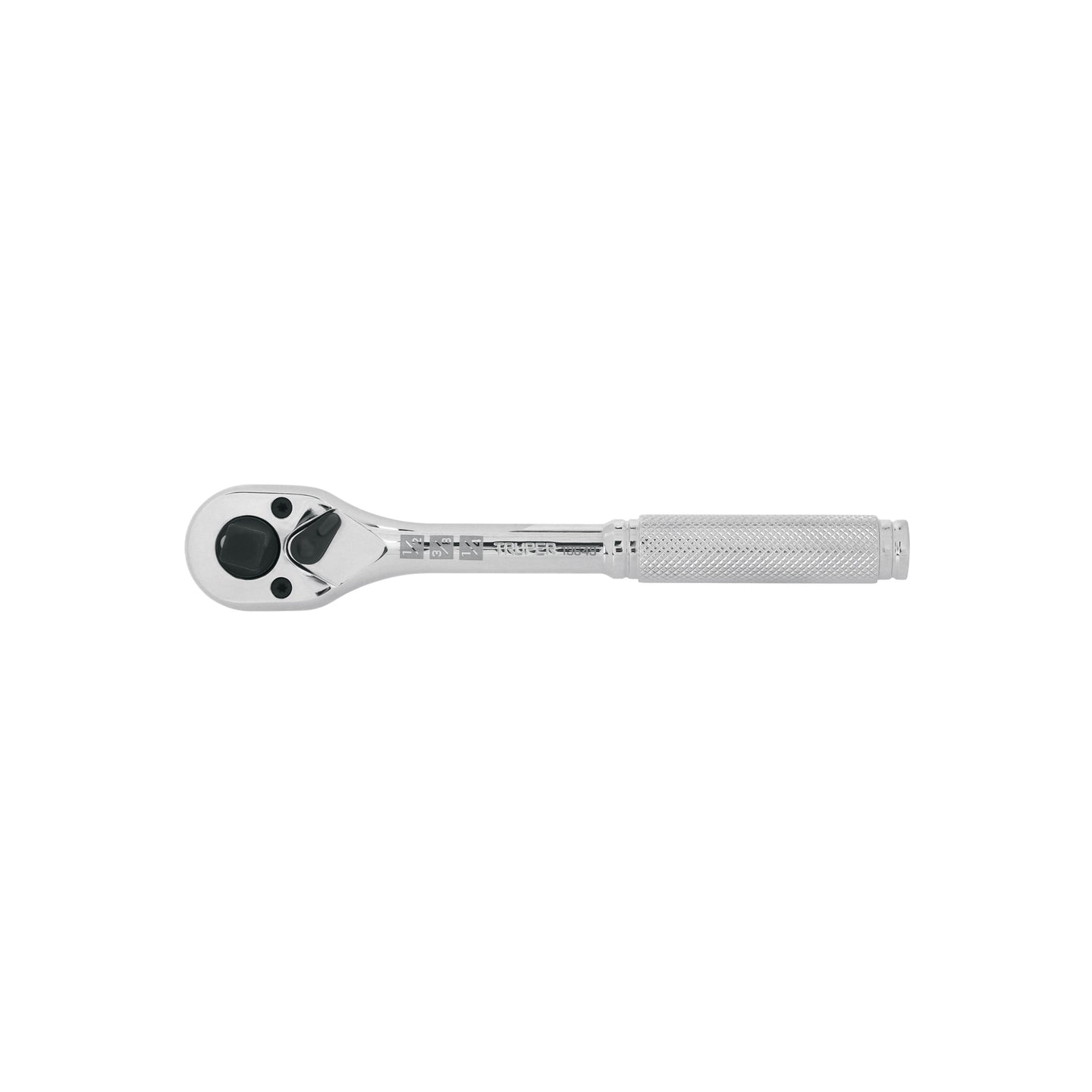 M-1412 Matraca triple cuadros 1/4", 3/8" y 1/2", Truper