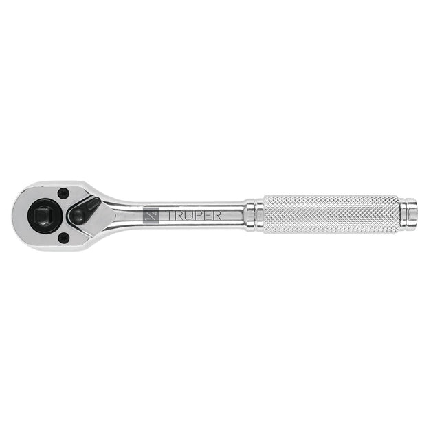 M-1438 Matraca doble cuadros 1/4"y 3/8", Truper