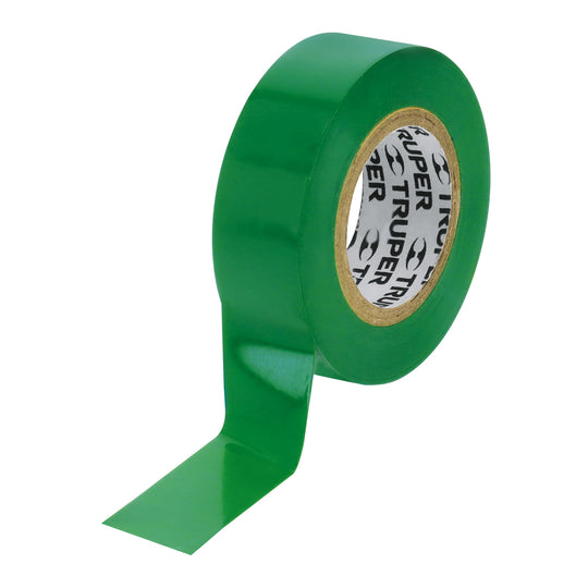 M-22V Cinta de aislar de 9 m x 19 mm, verde, Truper