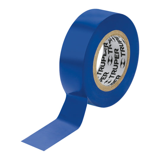 M-22Z Cinta de aislar de 9 m x 19 mm, azul, Truper