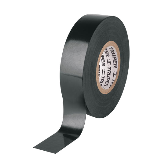 M-33NB Cinta de aislar de 18 m x 19 mm, negra en blíster, Truper