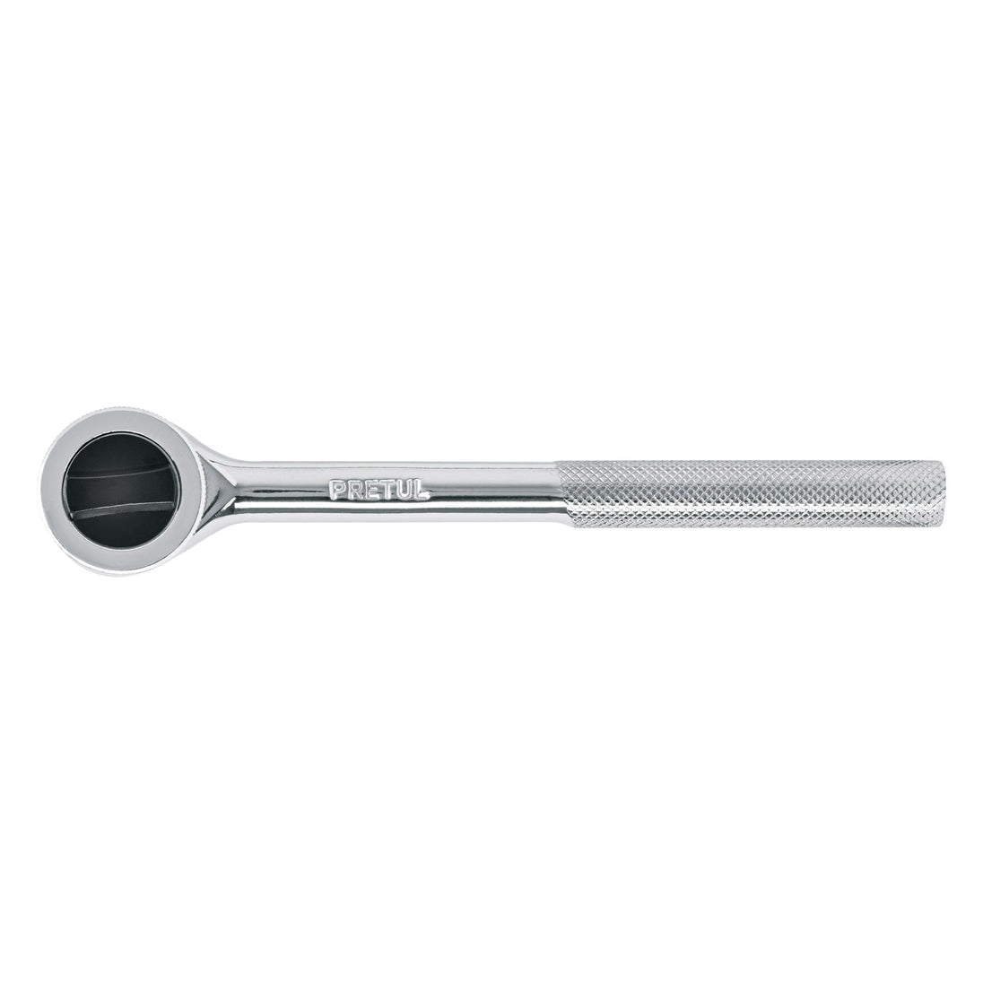 M-3845DP Matraca cuadro 3/8" cabeza redonda con disco, Pretul