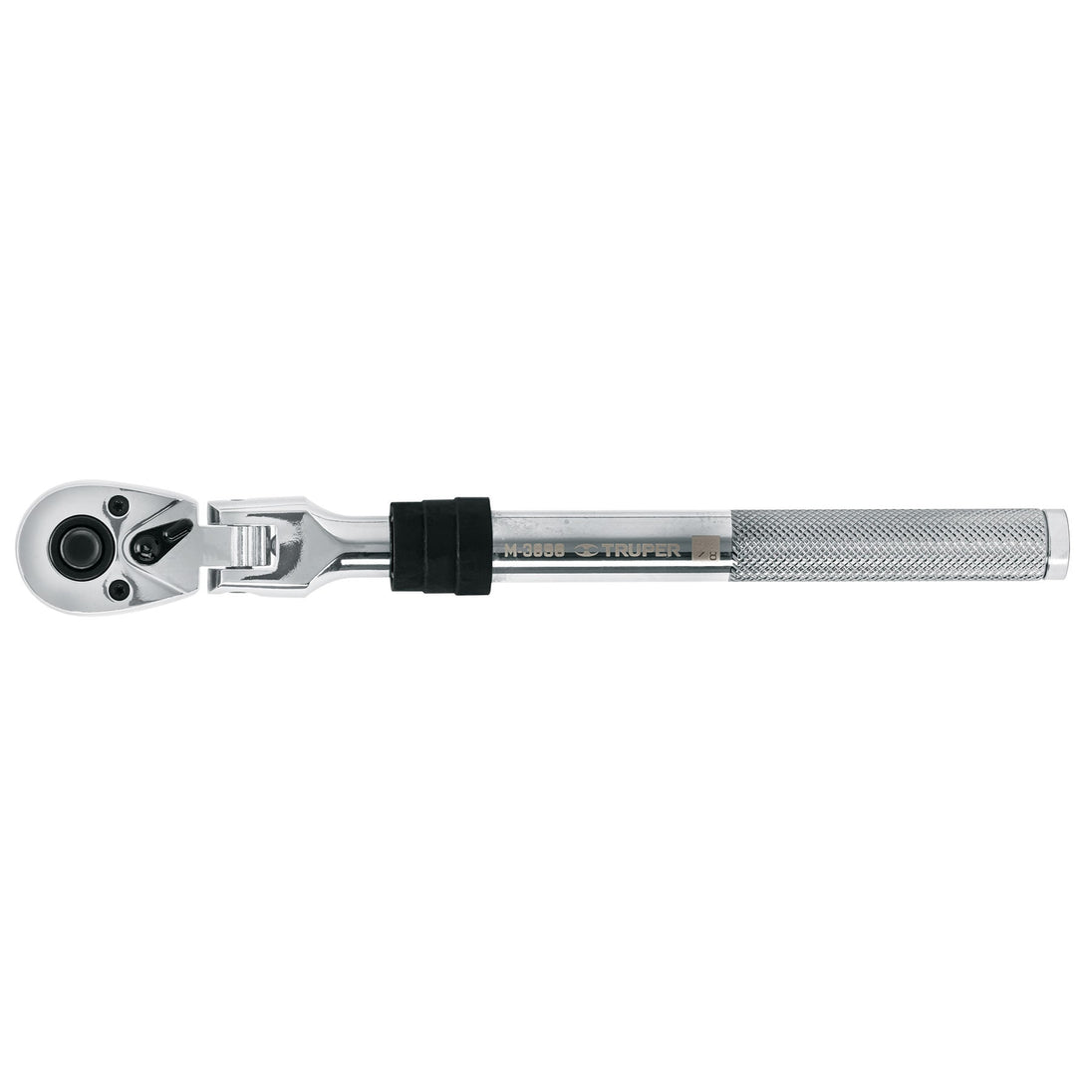 M-3890 Matraca cuadro 3/8" telescópica de 14" con cabeza articulada