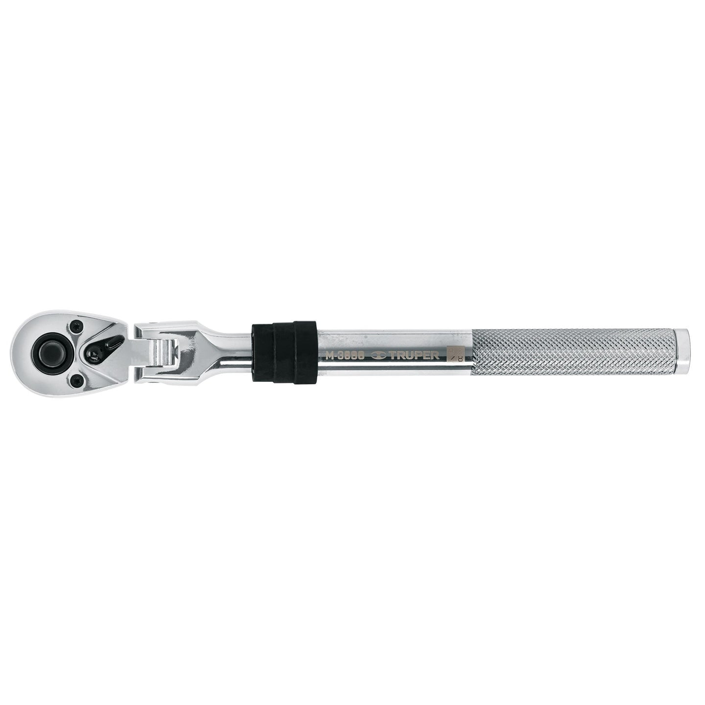 M-3890 Matraca cuadro 3/8" telescópica de 14" con cabeza articulada