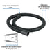 Flexible Foset MAD-100 | Polietileno 1m 3/4" para Desagüe