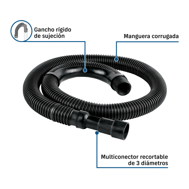 Multiconector recortable Foset MAD-150R | Compatible lavadoras