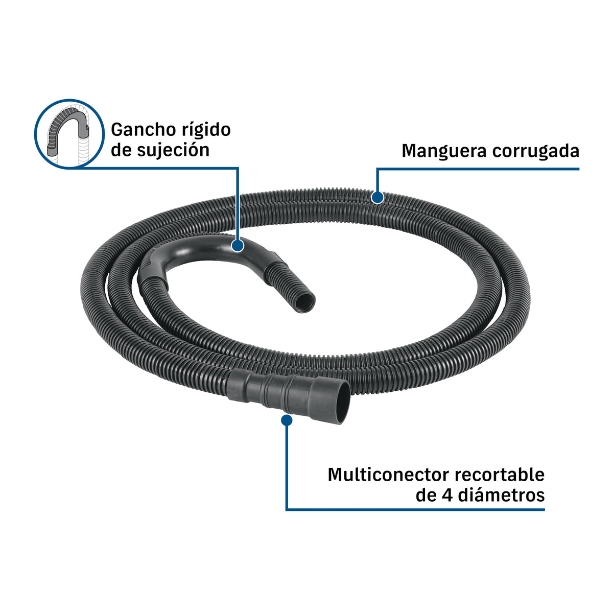 Multiconector Recortable Lavadora Foset MAD-300 | Universal
