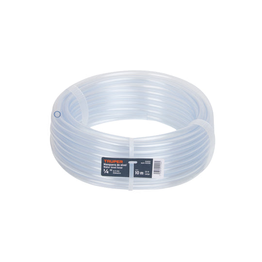MAN-1/4X10N Manguera de Nivel, 1/4", rollo de 10m, TRUPER