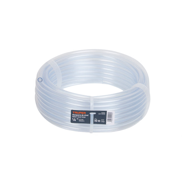 MAN-1/4X10N Manguera de Nivel, 1/4", rollo de 10m, TRUPER