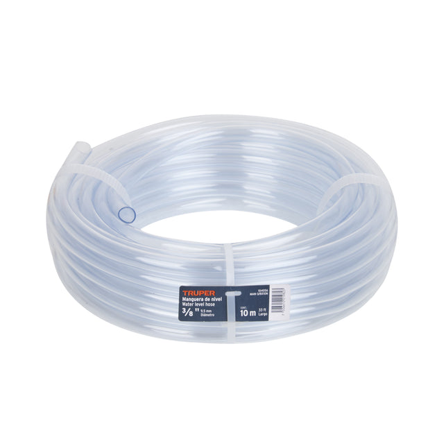 MAN-3/8X10N Manguera de Nivel, 3/8", rollo de 10m, TRUPER