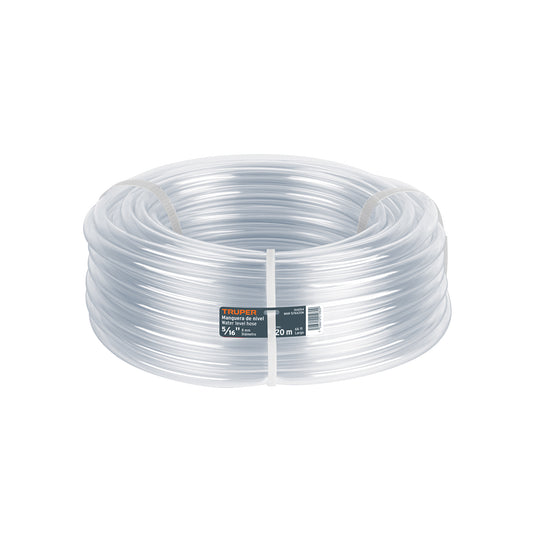 MAN-5/16X20N Manguera de Nivel, 5/16", rollo de 20m, TRUPER