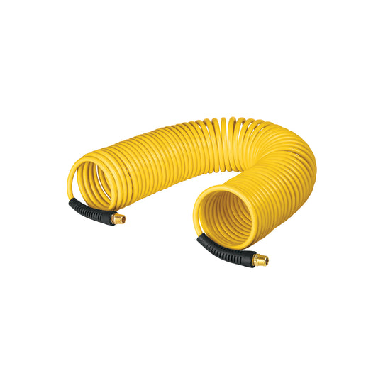 MAN-R-15P Manguera para compresor, tipo resorte, 15.2m x 1/4", Pretul