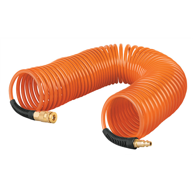 MAN-R-7 Manguera para compresor, tipo resorte, 7.6 m, TRUPER
