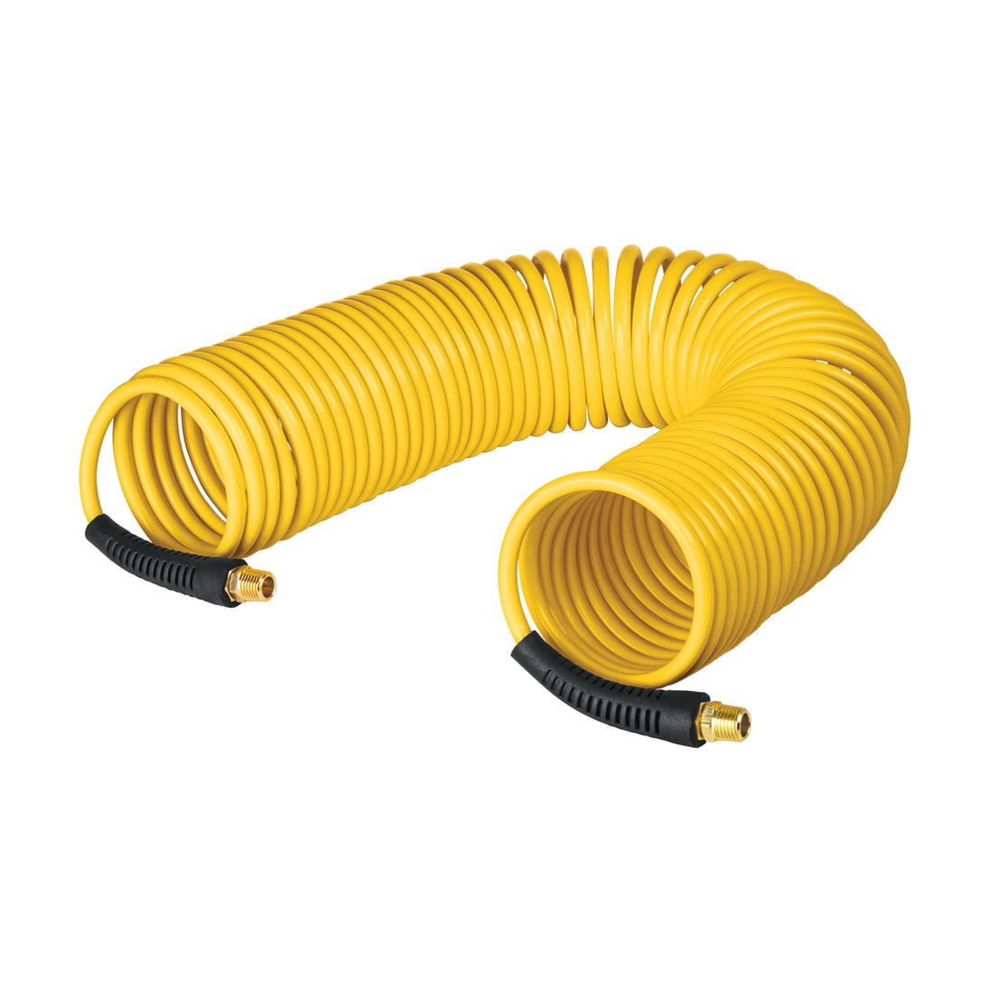 MAN-R-7P Manguera para compresor, tipo resorte, 7.6m x 1/4", Pretul