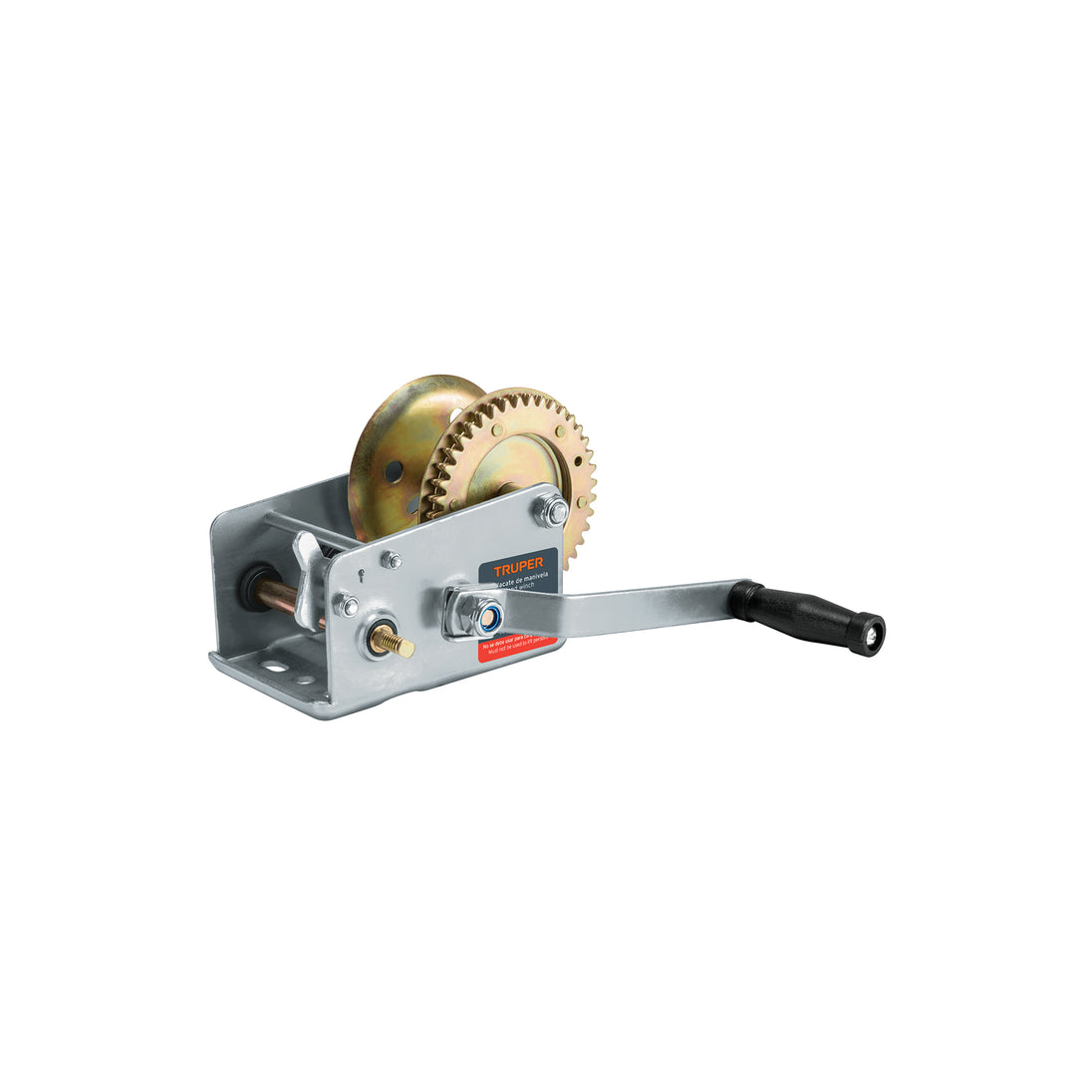 MAW-91 Malacate de manivela 910 kg sin cable, Truper