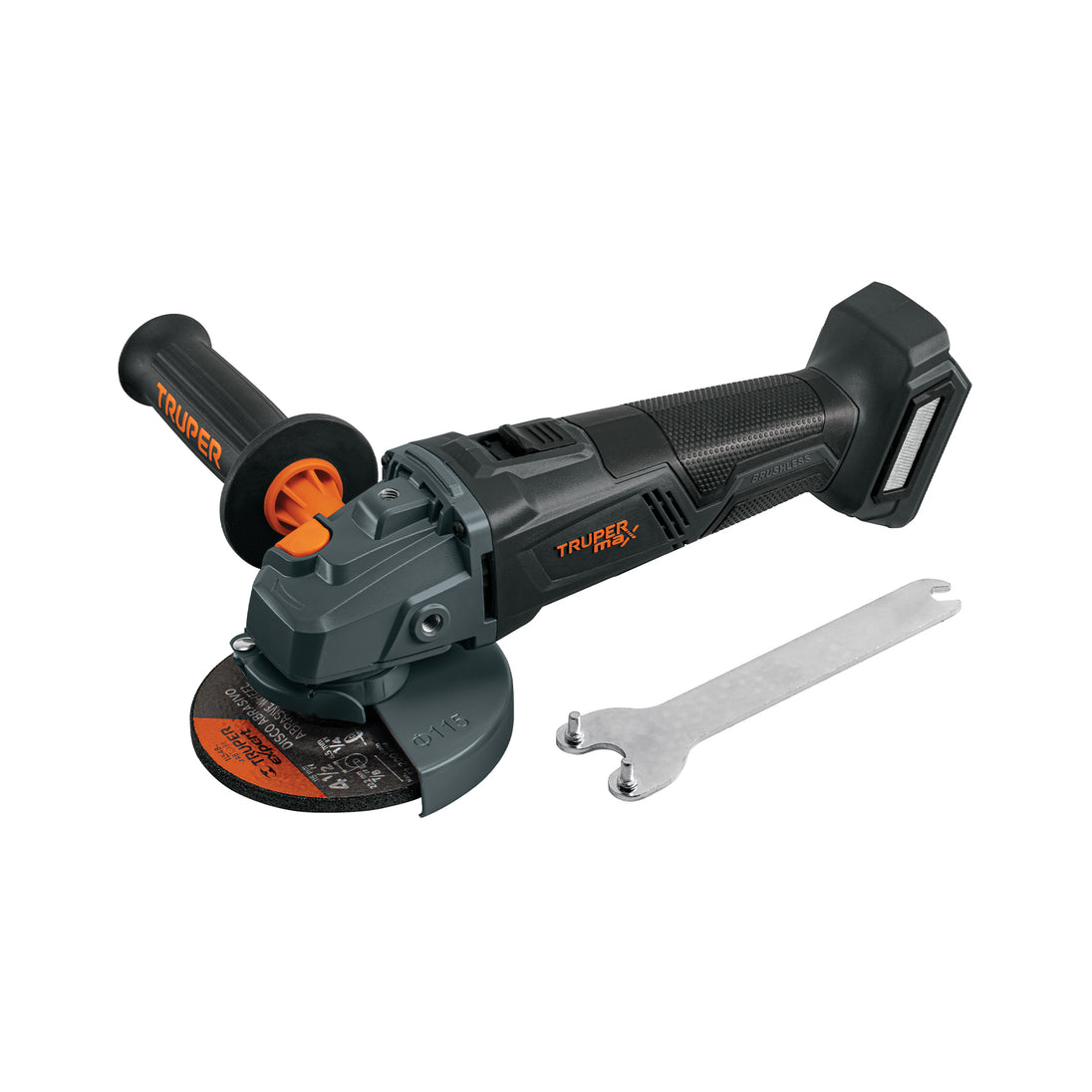 MAX-20ES Esmeriladora 4-1/2", 20V, s/accesorios, TRUPER MAX
