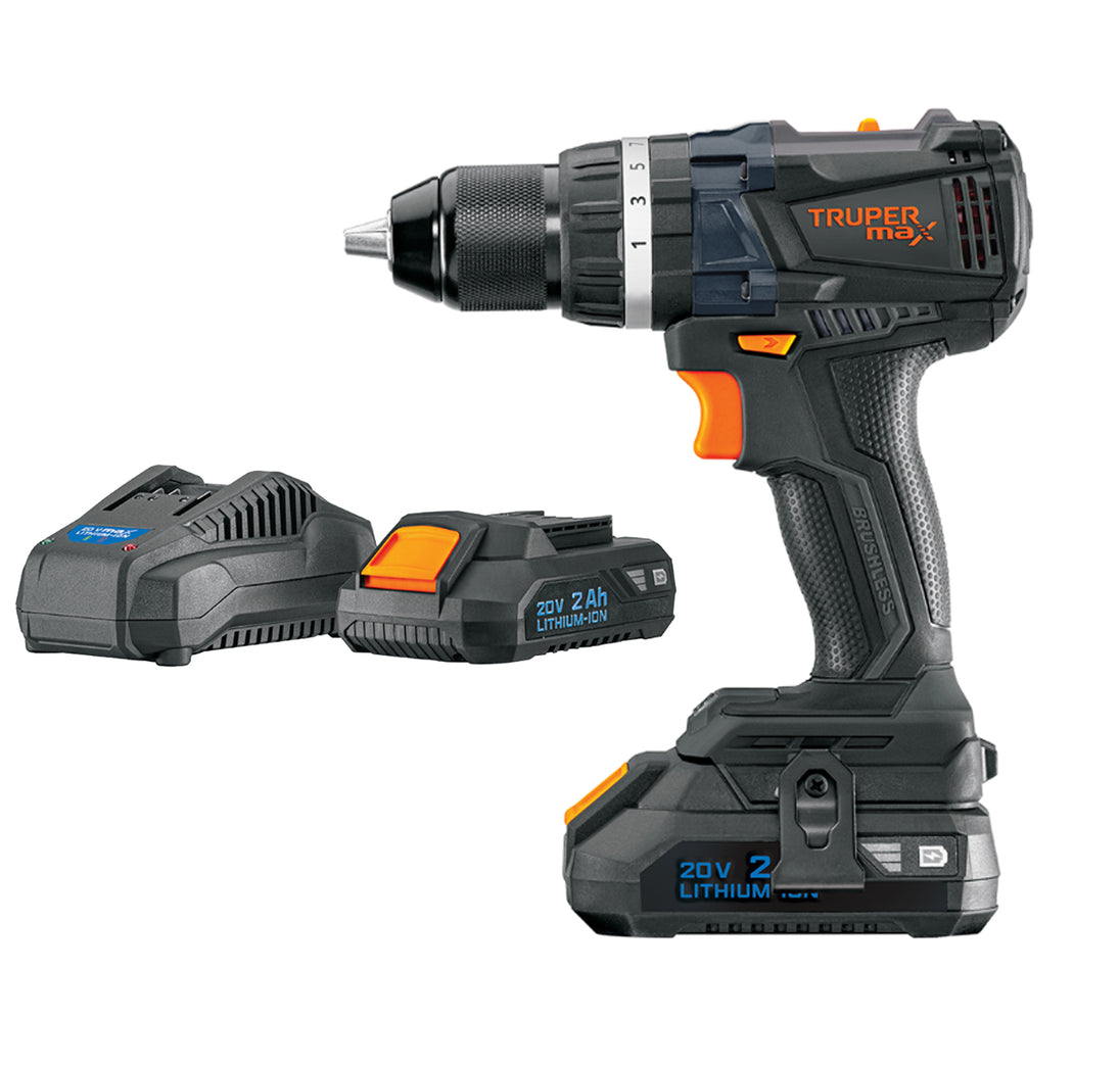 MAX-20R Rotomartillo 1/2", 20V, 2 baterías 2Ah, MAX