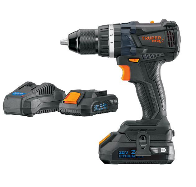 MAX-20R Rotomartillo 1/2", 20V, 2 baterías 2Ah, MAX